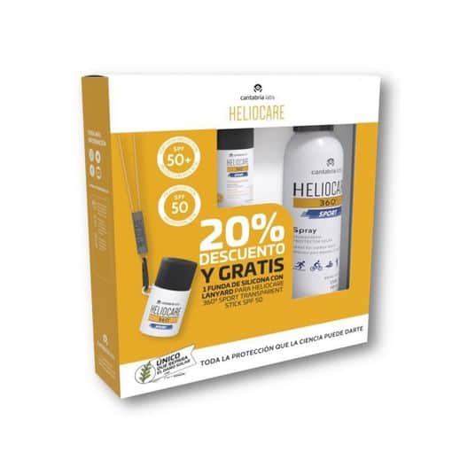 Heliocare Pack 360 Sport Spray SPF50 + Stick SPF50+ 100ml