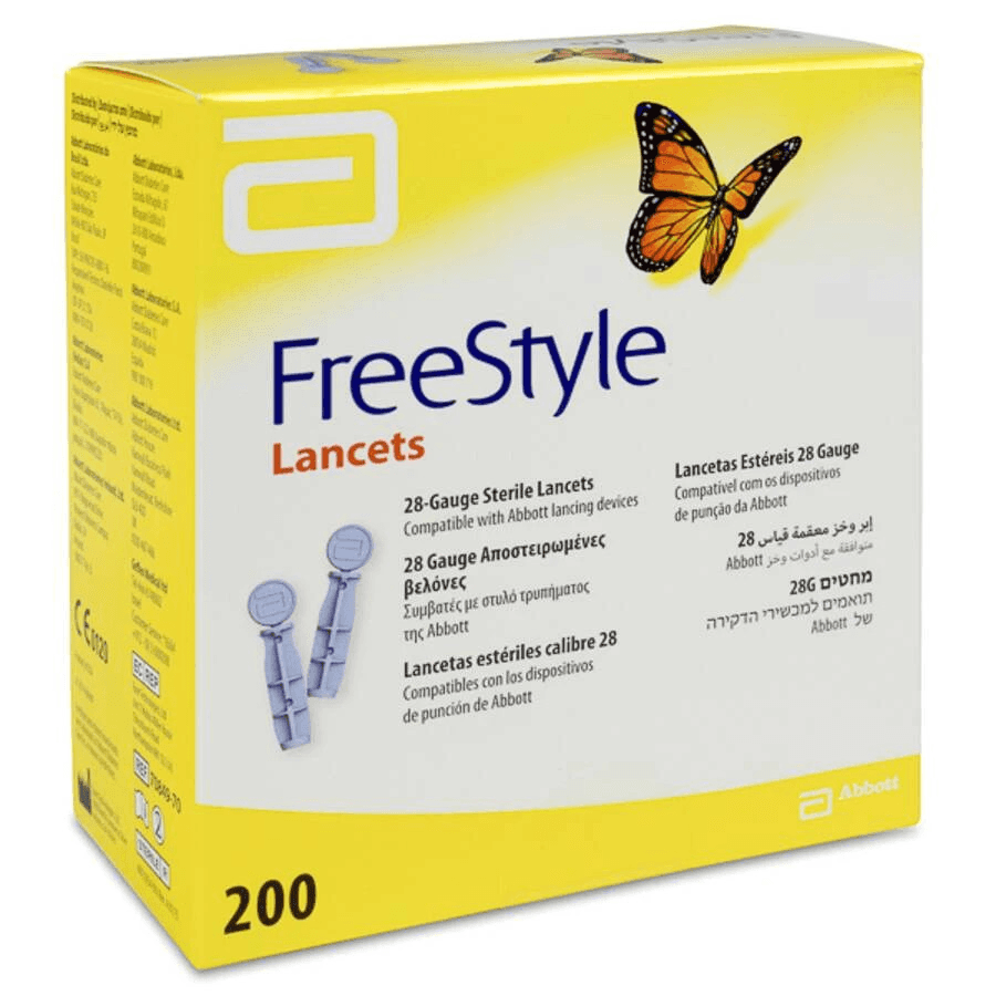 Abbott FreeStyle Lancetas 200 unidades