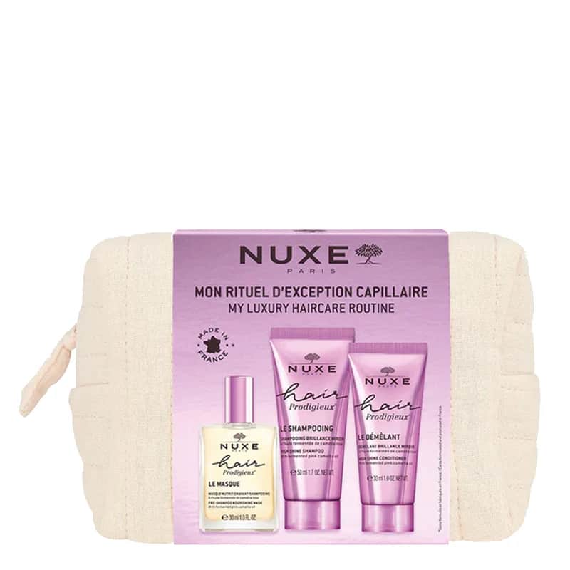 Nuxe Neceser Hair Prodigieux Le Rituel D’exception (Mascarilla + Champú + Acondicionador)